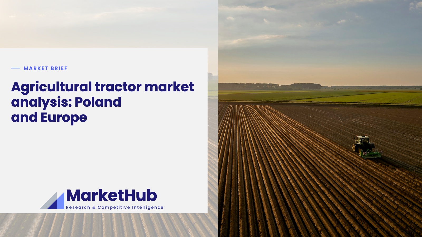 Agricultural tractor market analysis: Poland and Europe