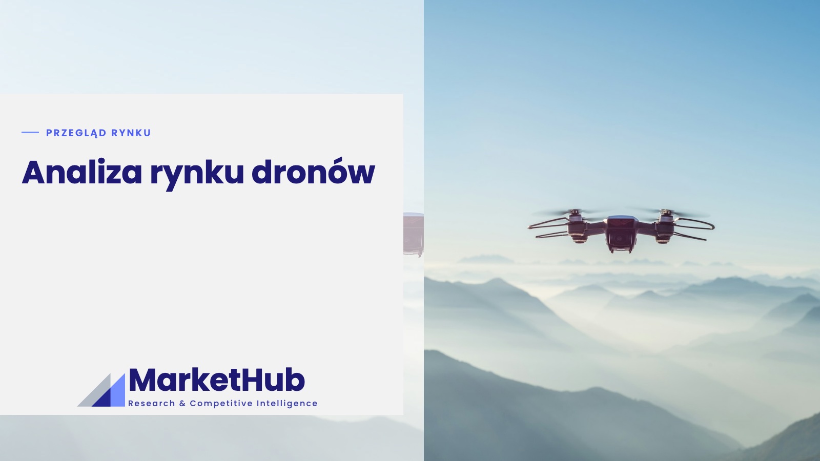 Analiza rynku dronów