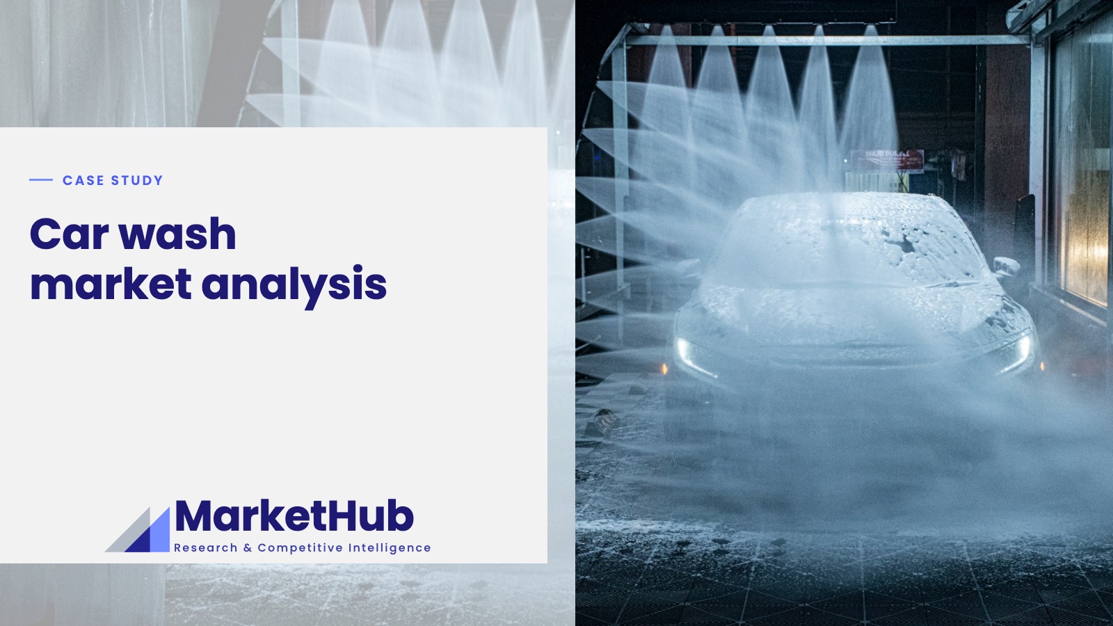 Car wash market analysis: case study