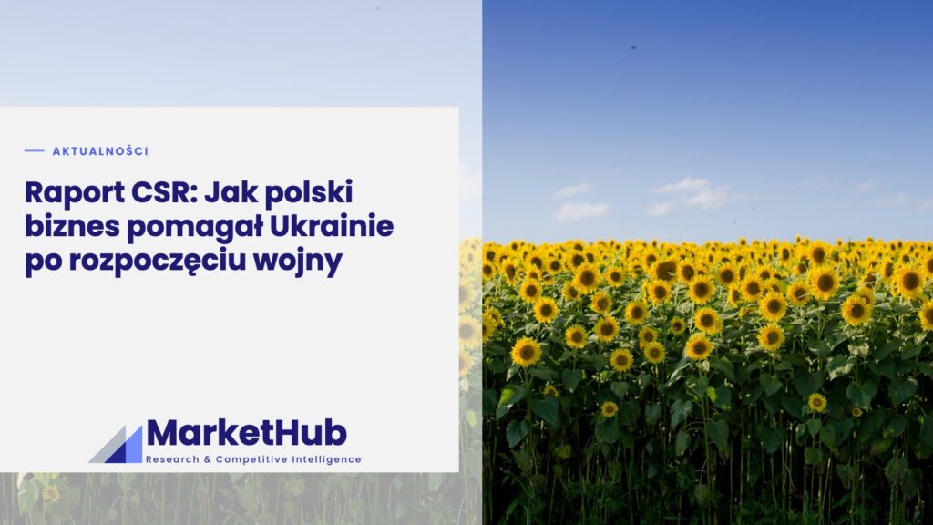Raport CSR: Jak polski biznes pomagał Ukrainie po rozpoczęciu wojny