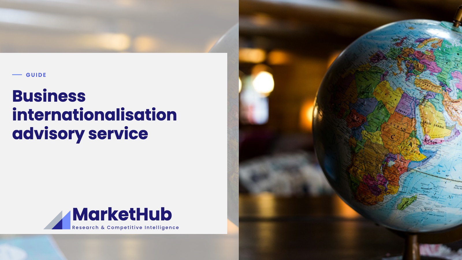 Business internationalisation advisory service