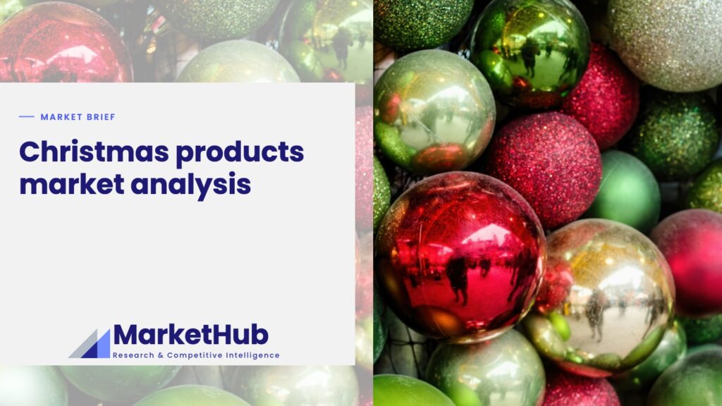 Christmas products market analysis