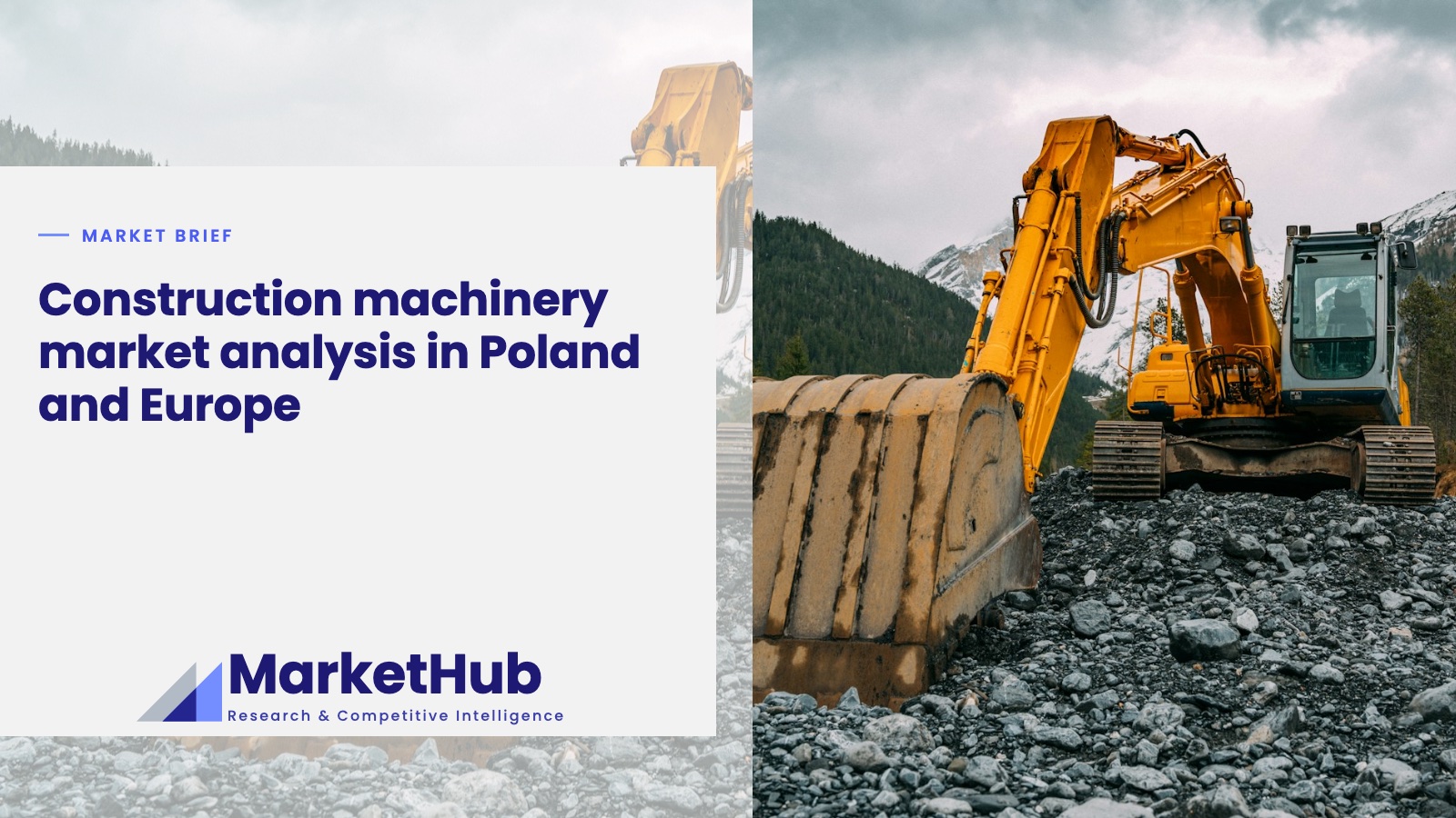 Construction machinery market analysis in Poland and Europe