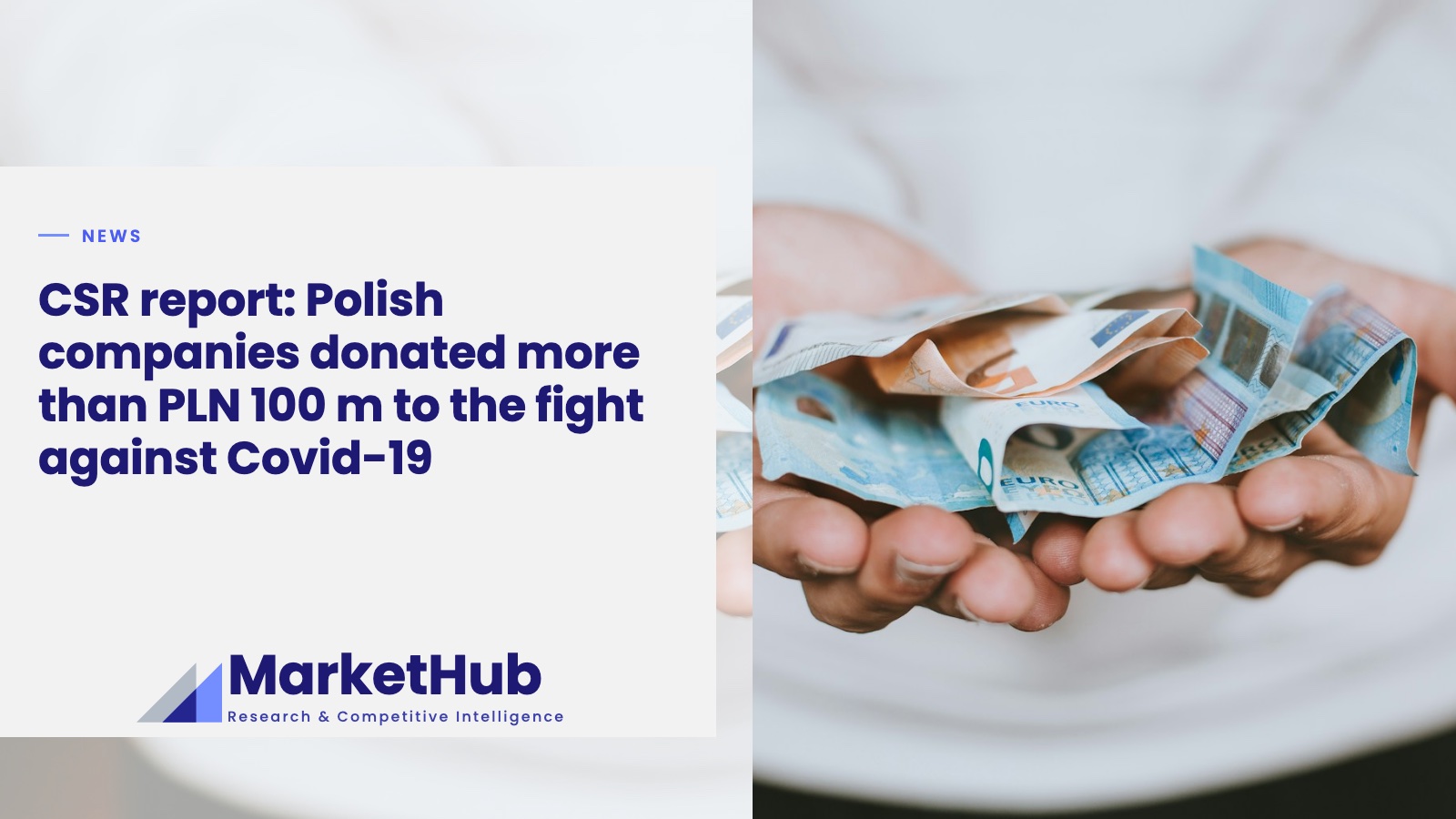 CSR report: Polish companies donated more than PLN 100 m to the fight against Covid-19