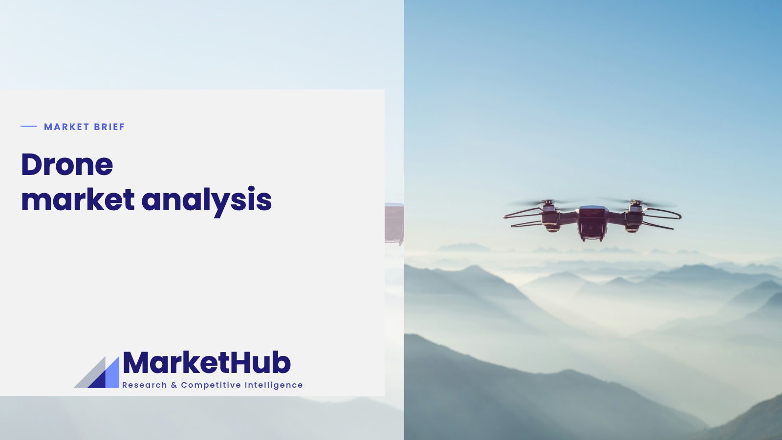 Drone market analysis