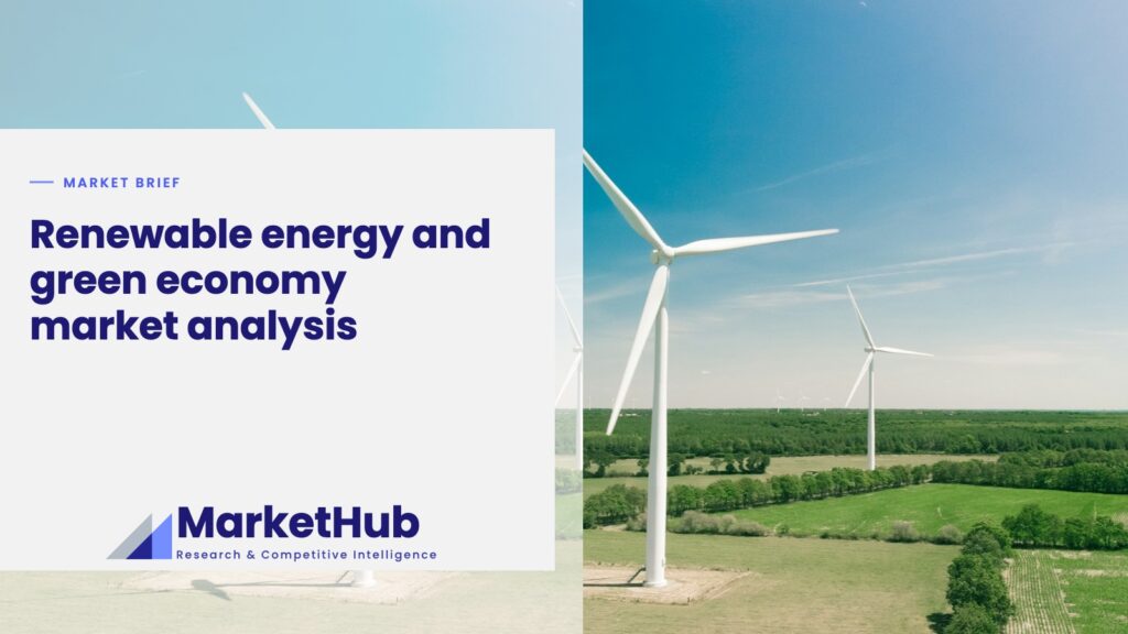 Renewable energy and green economy market analysis