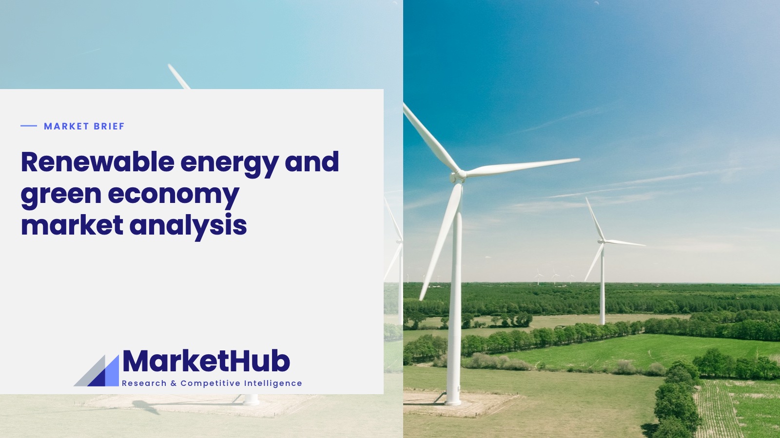Renewable energy and green economy market analysis
