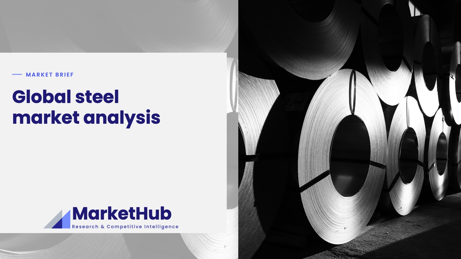 Global steel market analysis