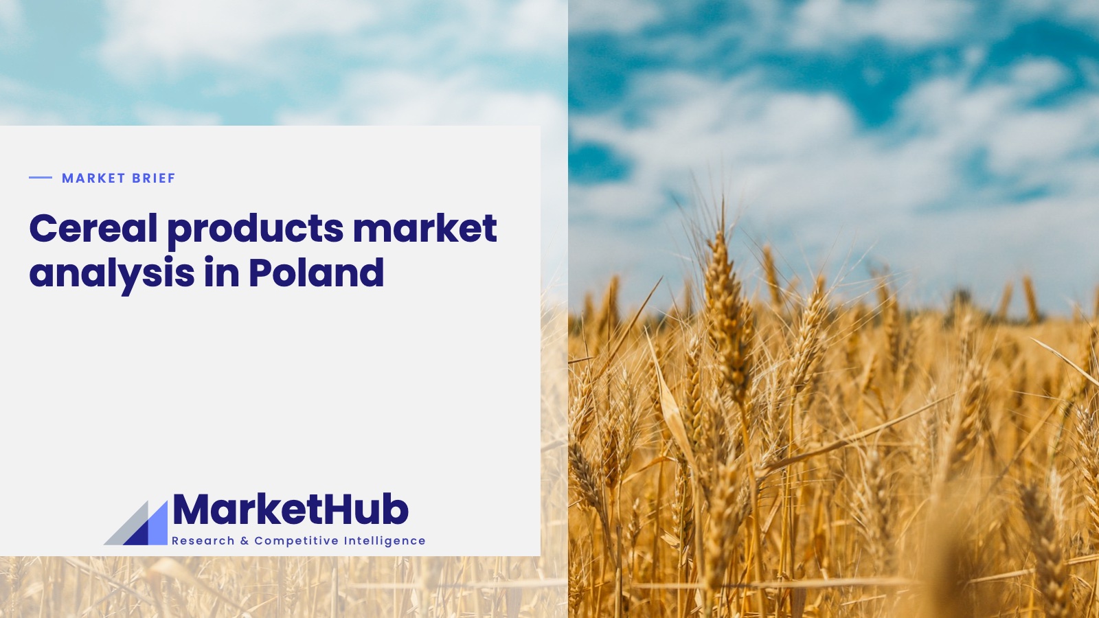 Cereal products market analysis in Poland