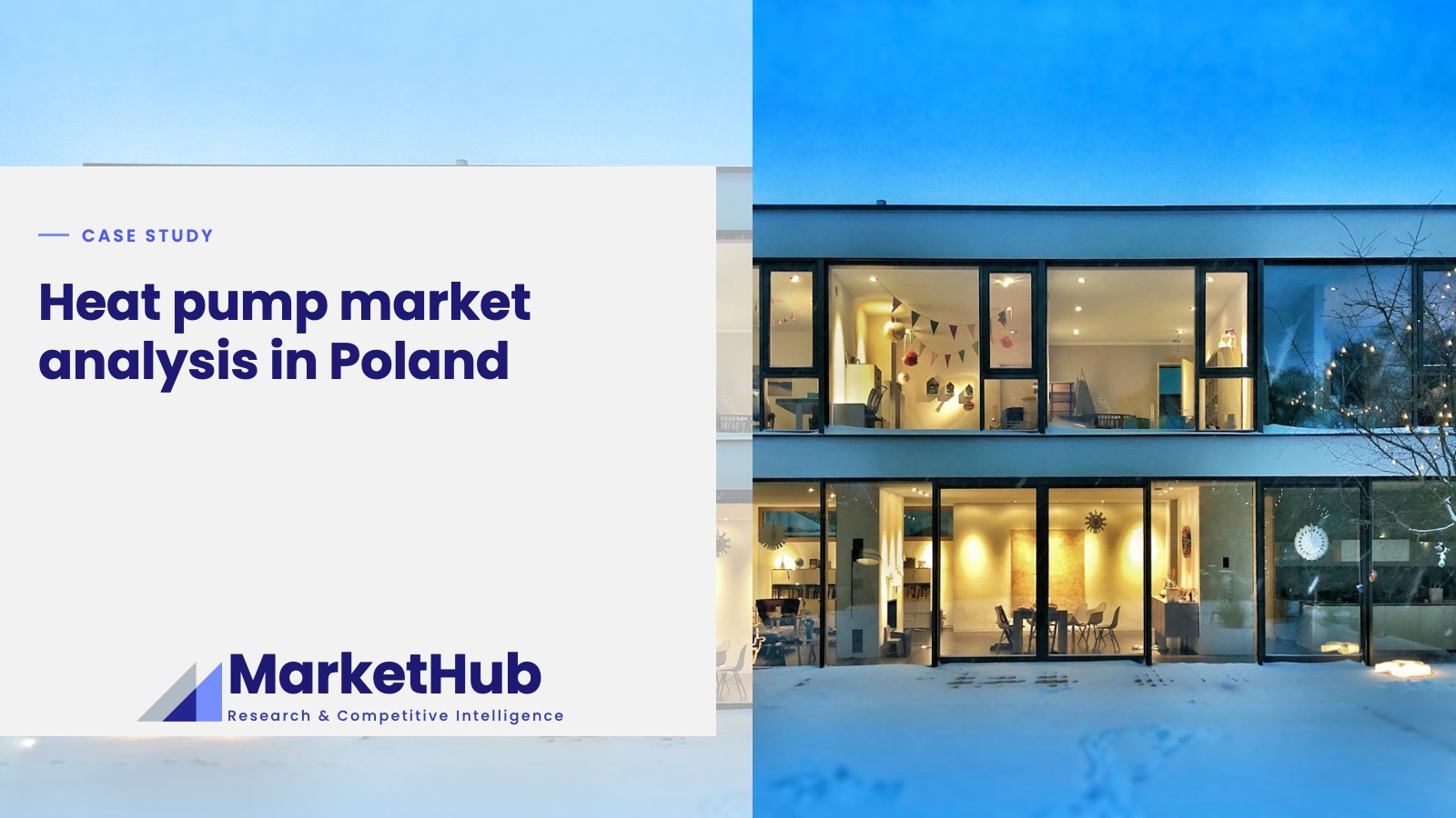 Heat pump market analysis in Poland: case study