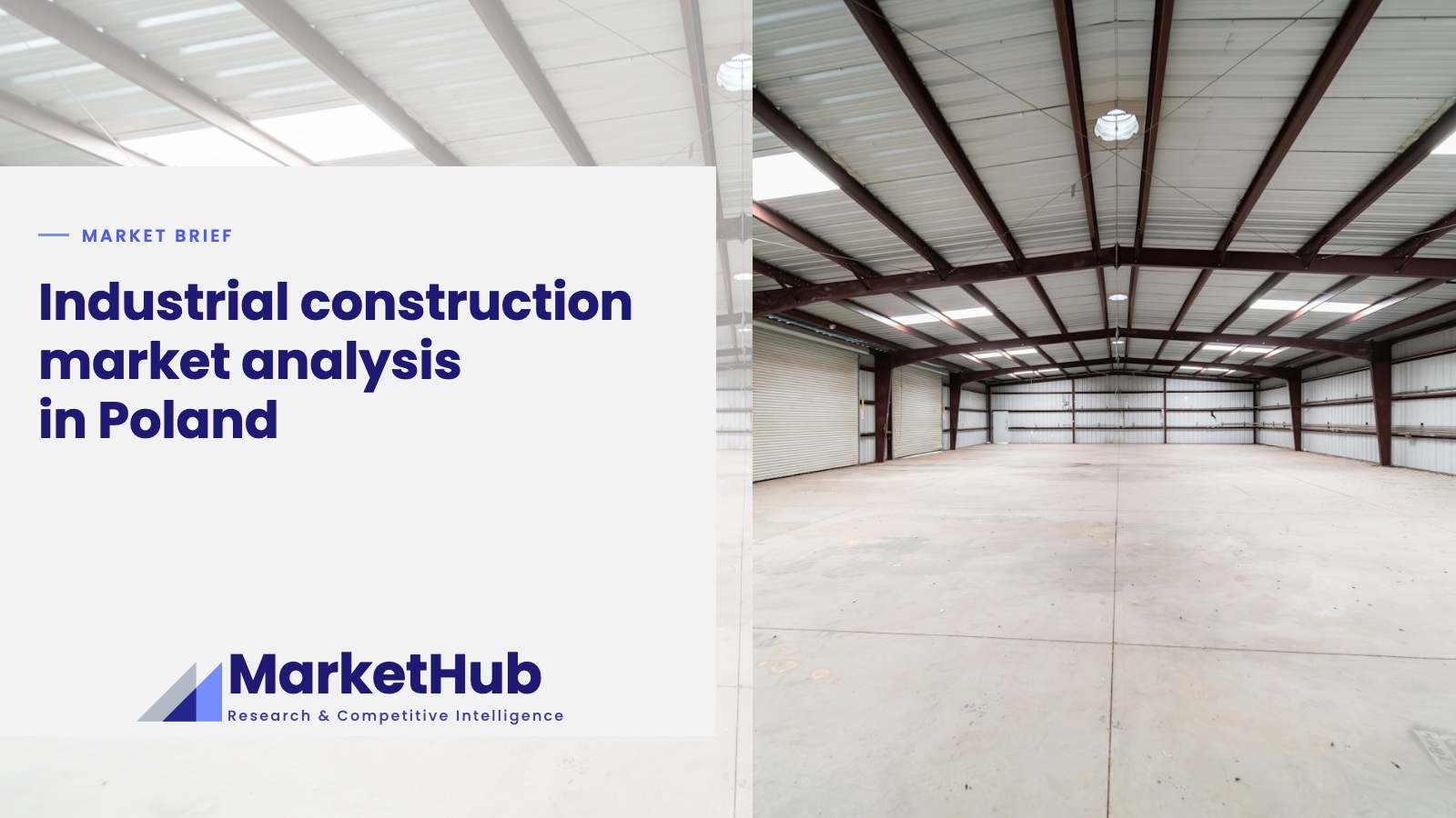 Industrial construction market analysis in Poland