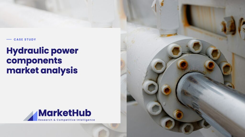 Hydraulic power components market analysis: case study
