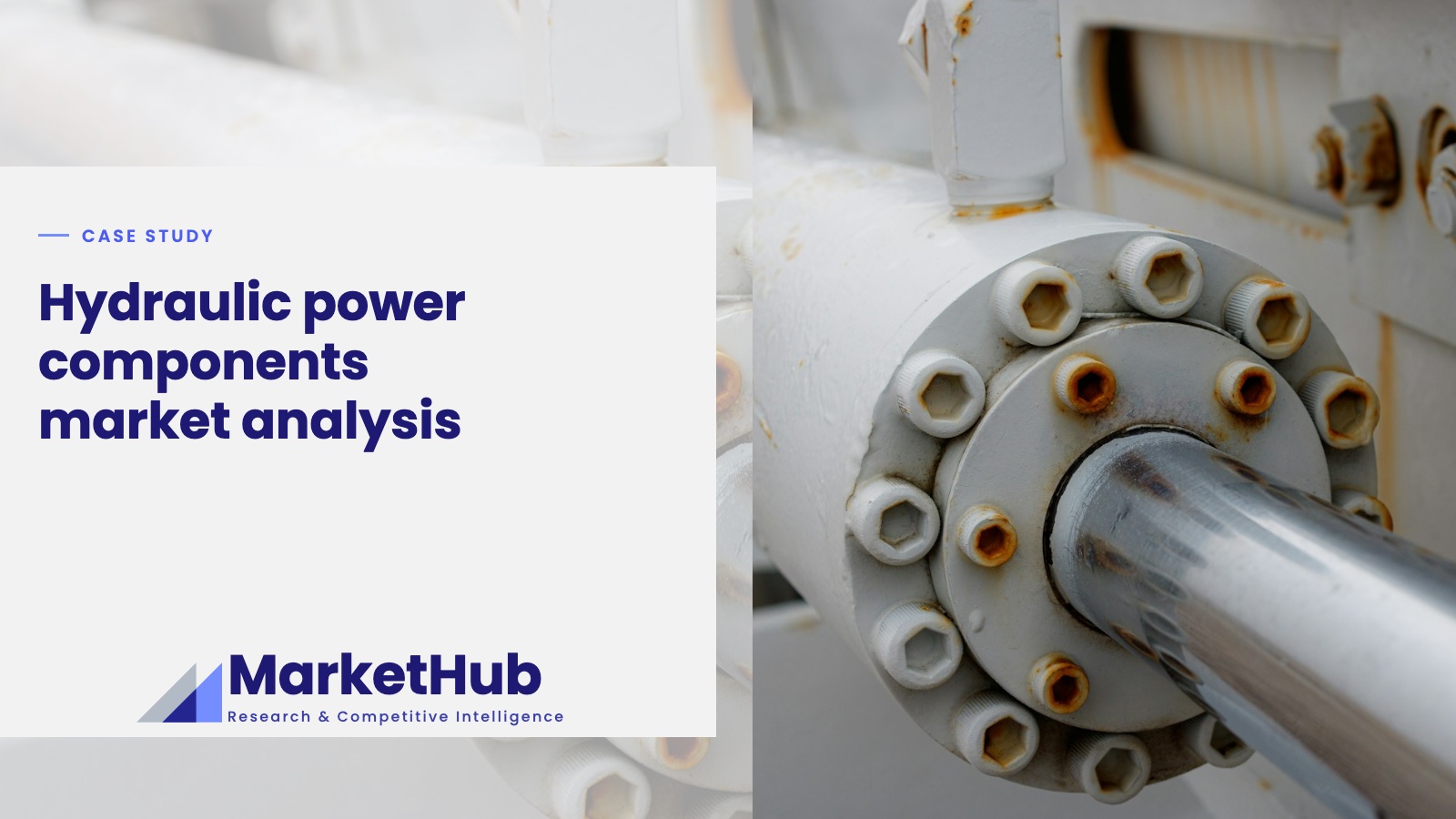 Hydraulic power components market analysis: case study