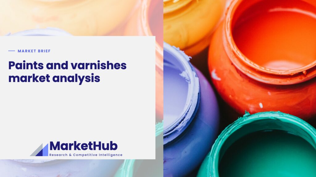 Paints and varnishes market analysis