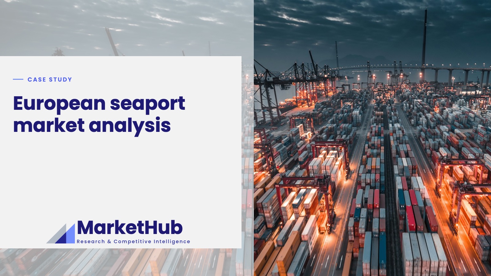 European seaport market analysis: case study