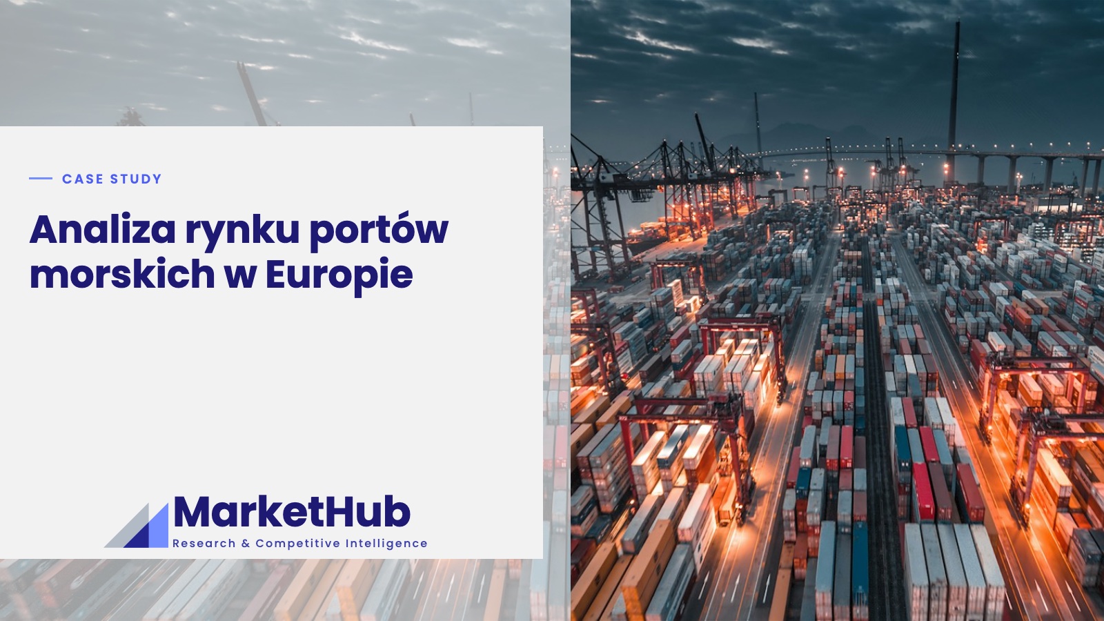 Analiza rynku portów morskich w Europie, Case study