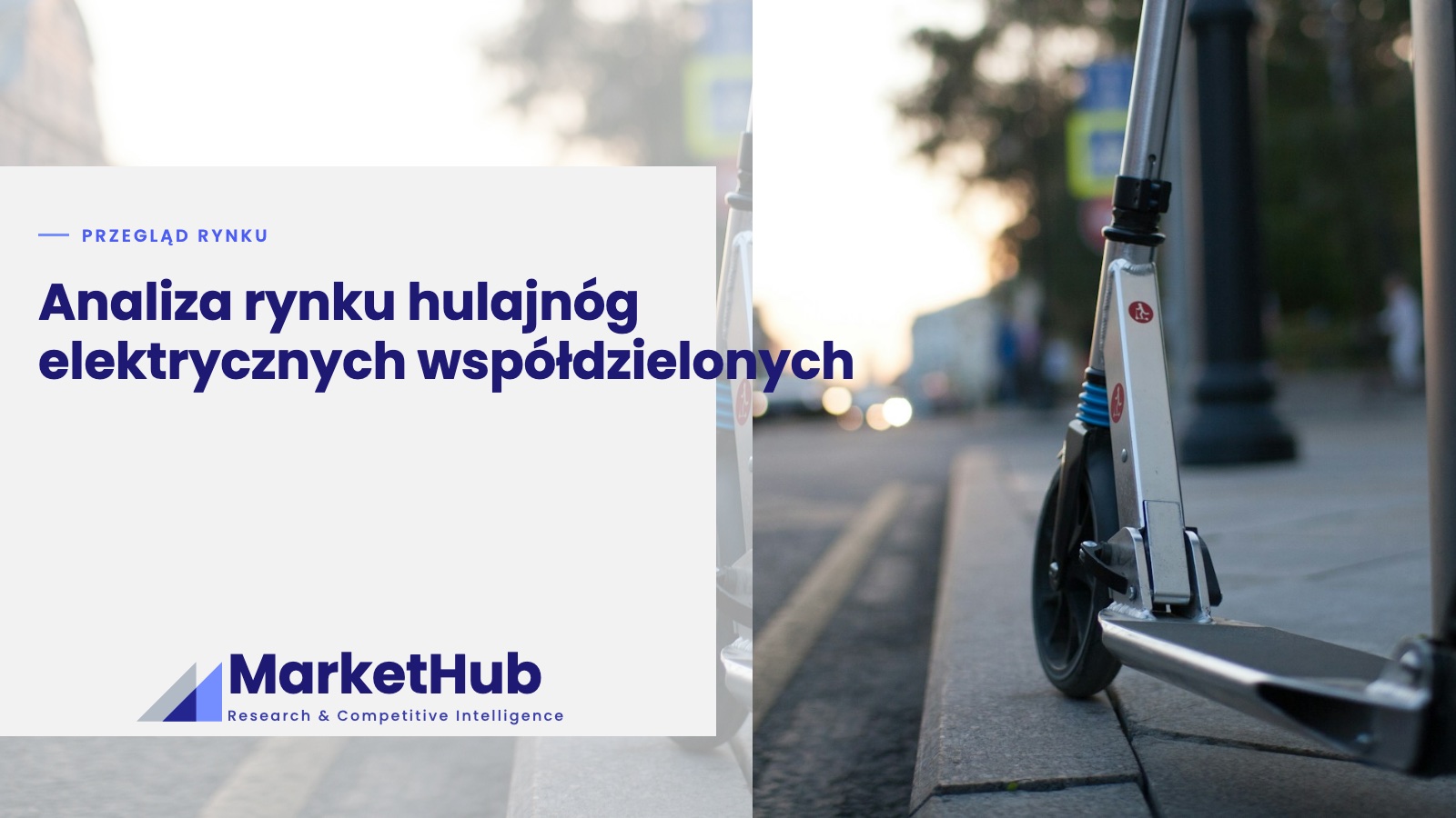 Analiza rynku hulajnóg elektrycznych współdzielonych