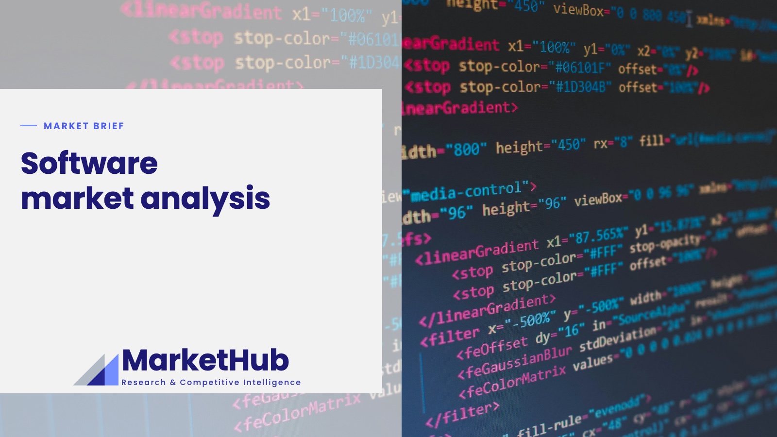Software market analysis