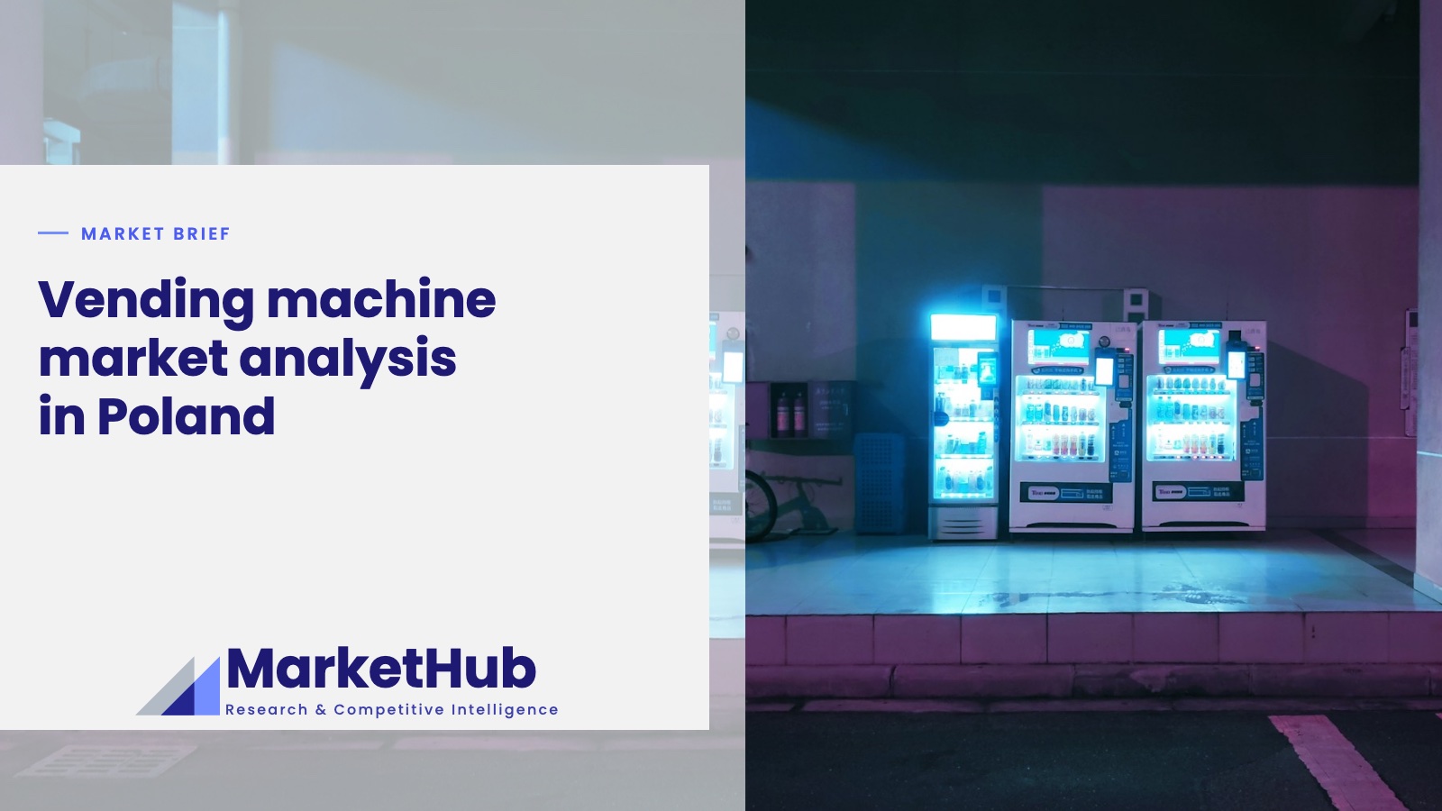 Vending machine market analysis in Poland