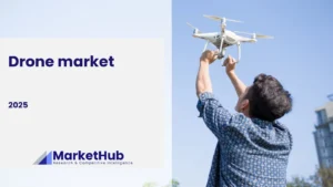 Report cover: Market Scan: Drone market in Europe