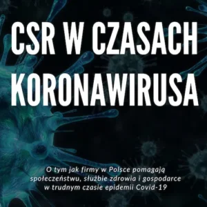 Okładka raportu: Bezpłatny raport: CSR w czasach koronawirusa