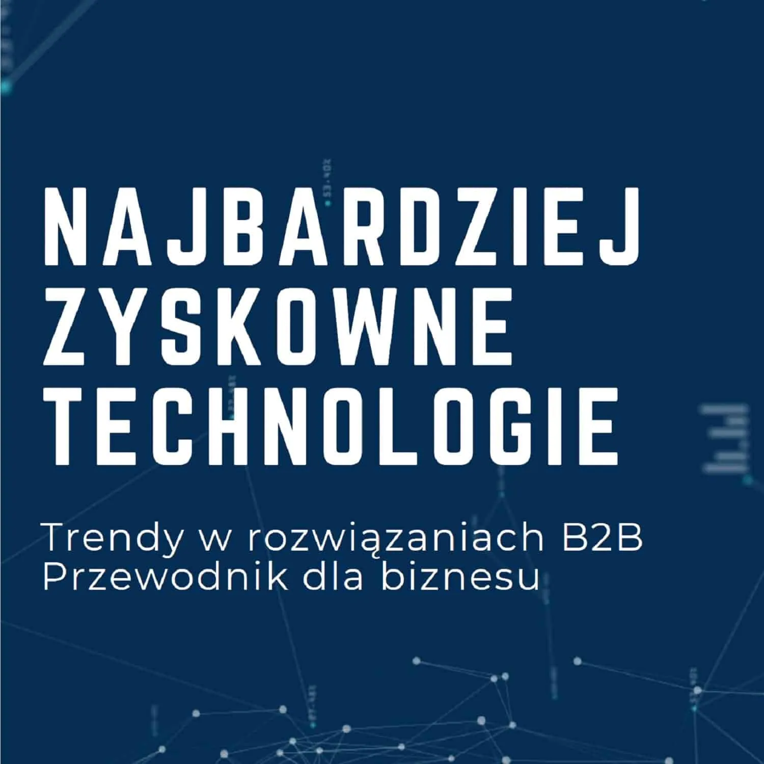 Okładka raportu Najbardziej zyskowne technologie